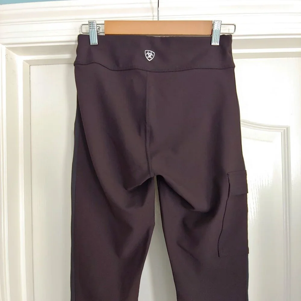 Ariat Rebar Durastretch Utility Leggings Workwear Ranch Pants SP Womens Black - Picture 6 of 10